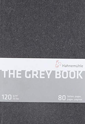 Hahnemuhle The Grey Book 120 G/M2, Notebook, Tam A5, 40 Fls, Grey, 10628681