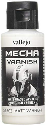 Vallejo Mecha Matt Varnish 60ml Painting Accessories