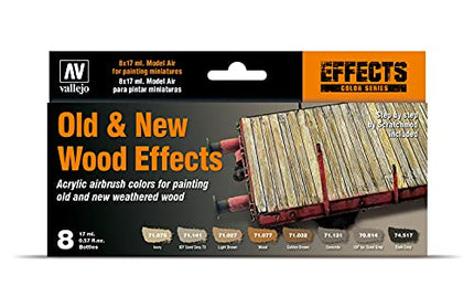 Vallejo Old and New Wood Affects 17ml Paint